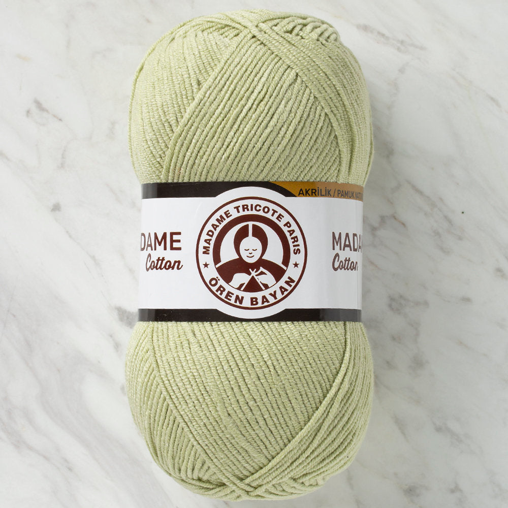 Örenbayan Madame Cotton Yeşil El Örgü İpliği - 019